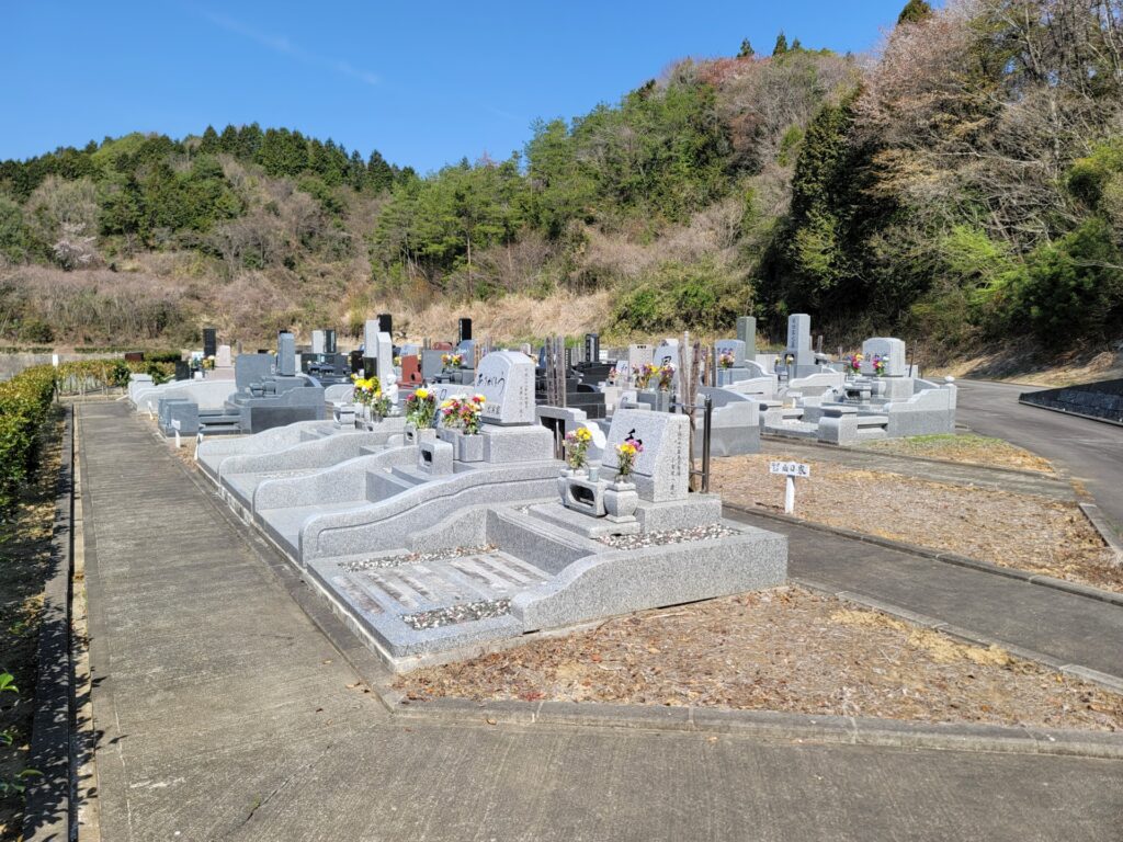 山田霊園 仏式 自由墓所 1.8m×2.5m G-2区画